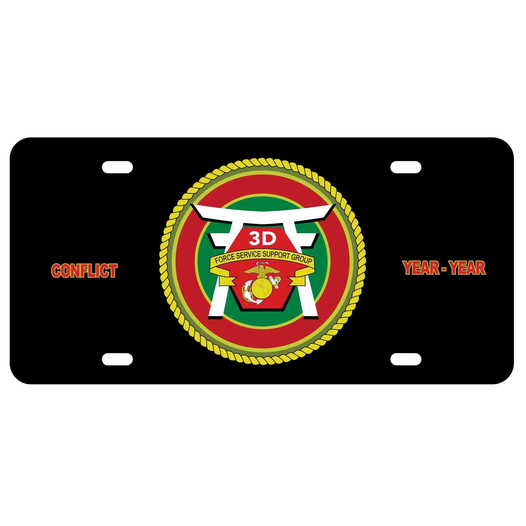 3rd FSSG License Plate