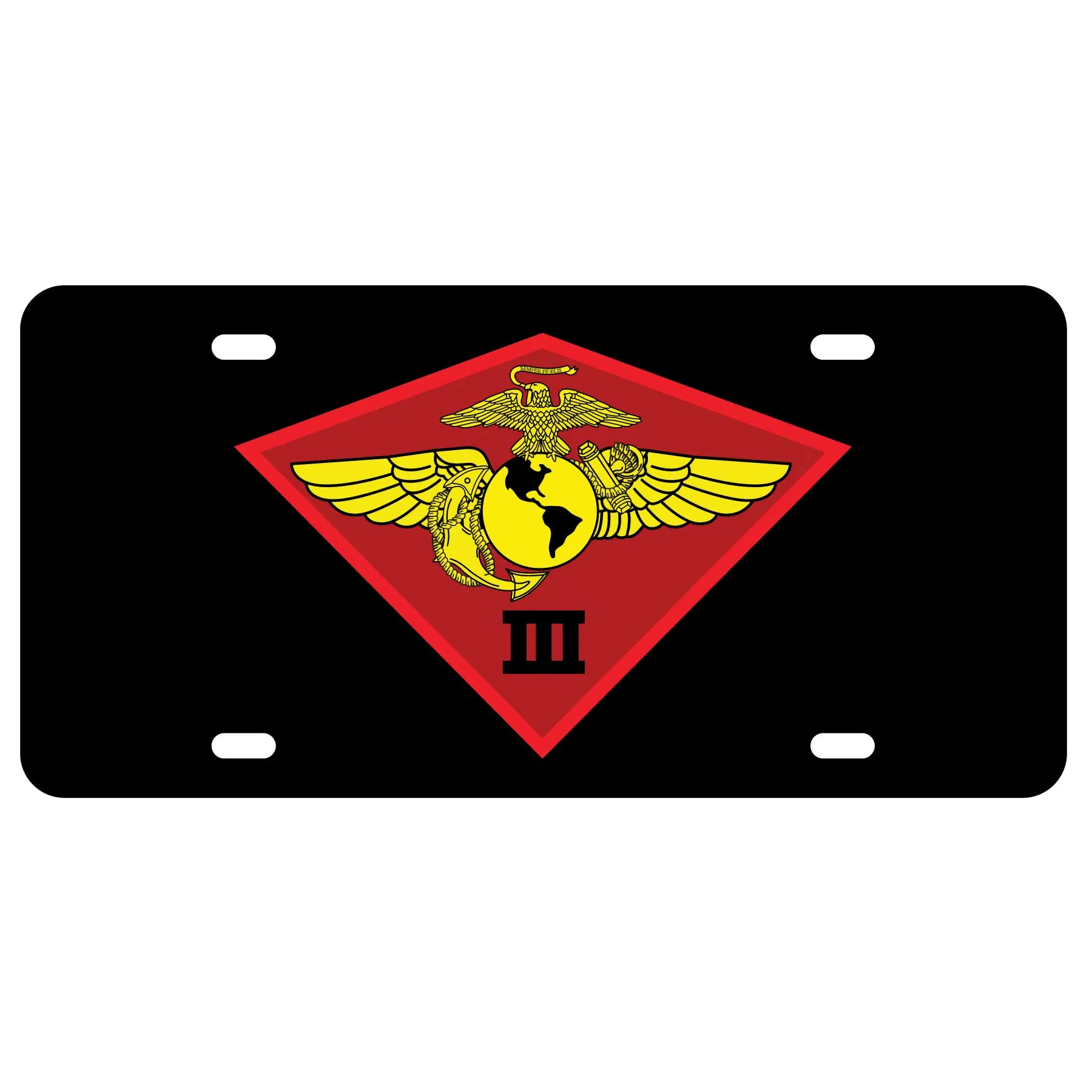 3rd Marine Air Wing License Plate