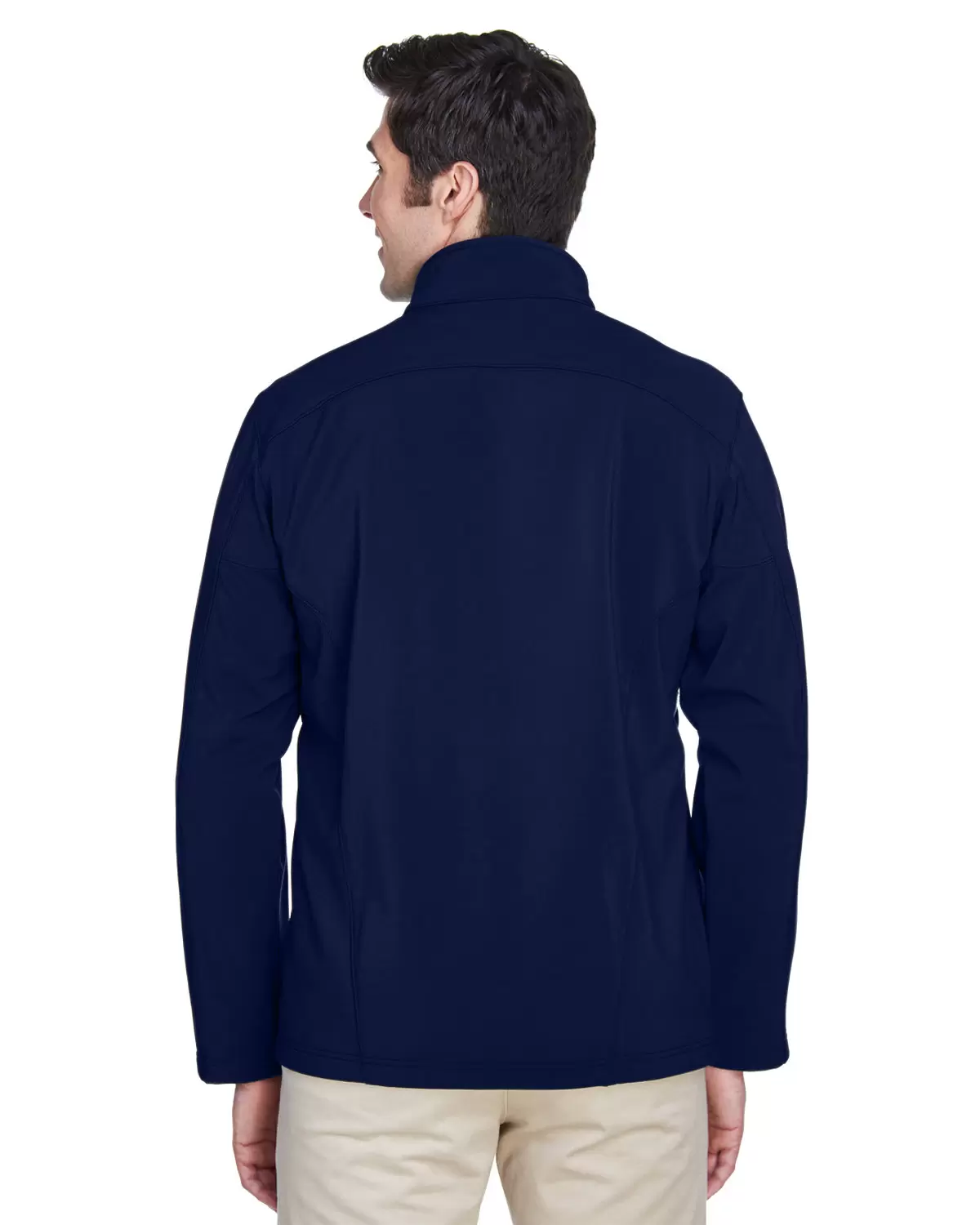 88184T Ash City - Core 365 Men's Tall Cruise Two-Layer Fleece Bonded Soft Shell Jacket SKU: 88184T