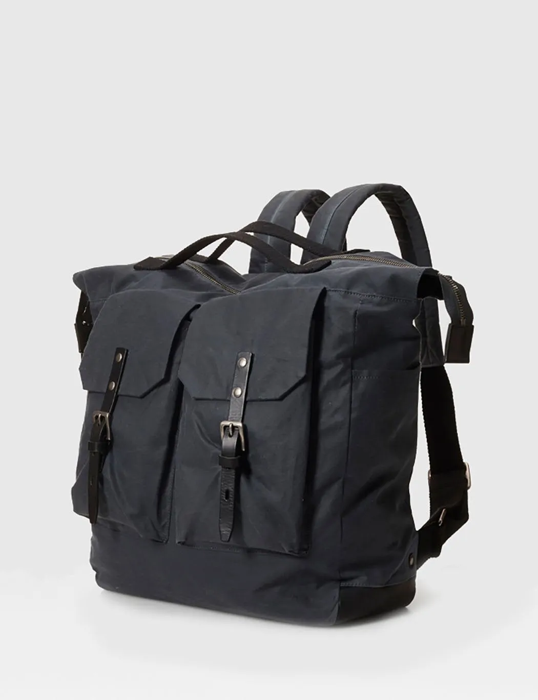 Ally Capellino Frank Waxy Backpack - Grey