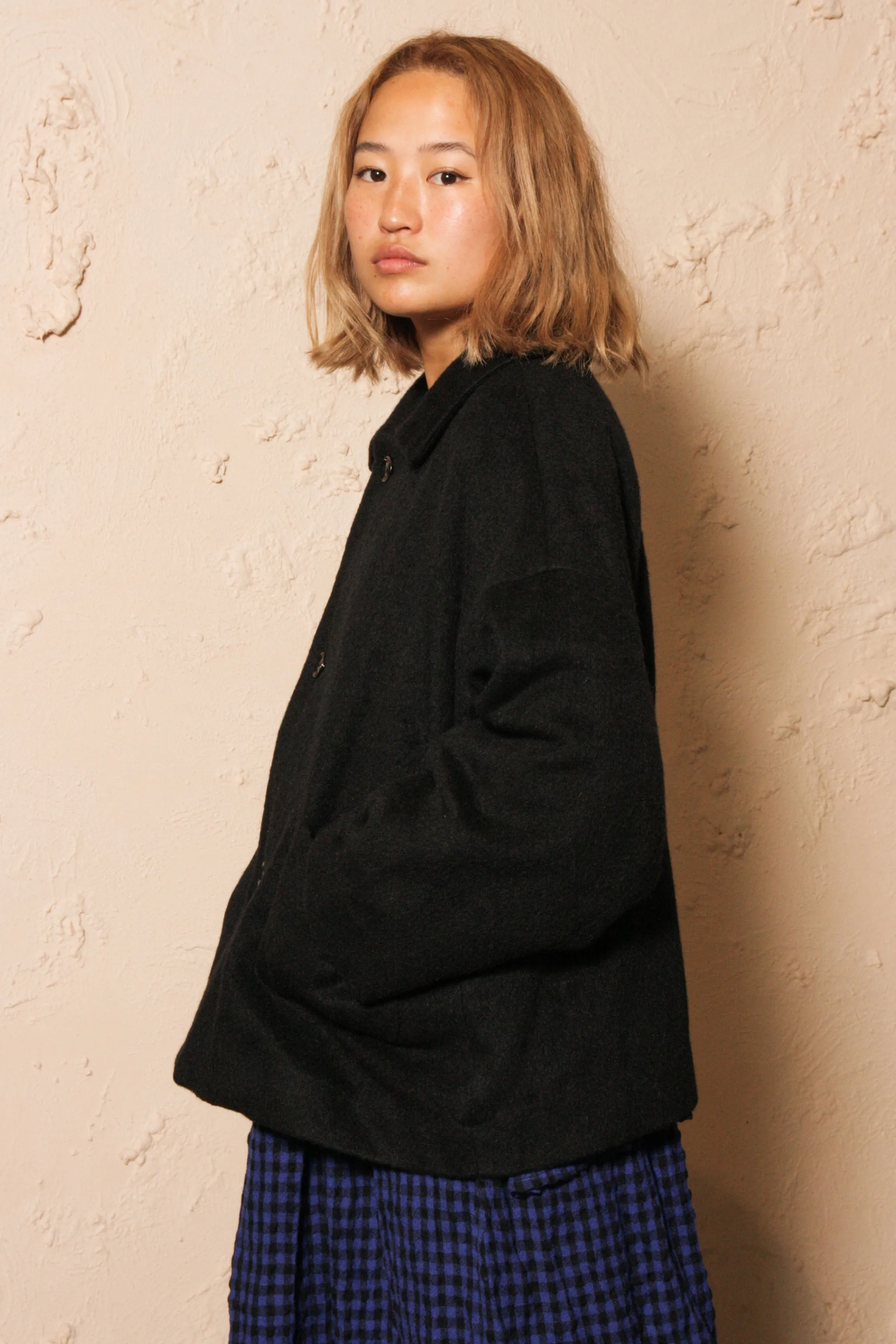 Alpaca Mosser Jacket Black