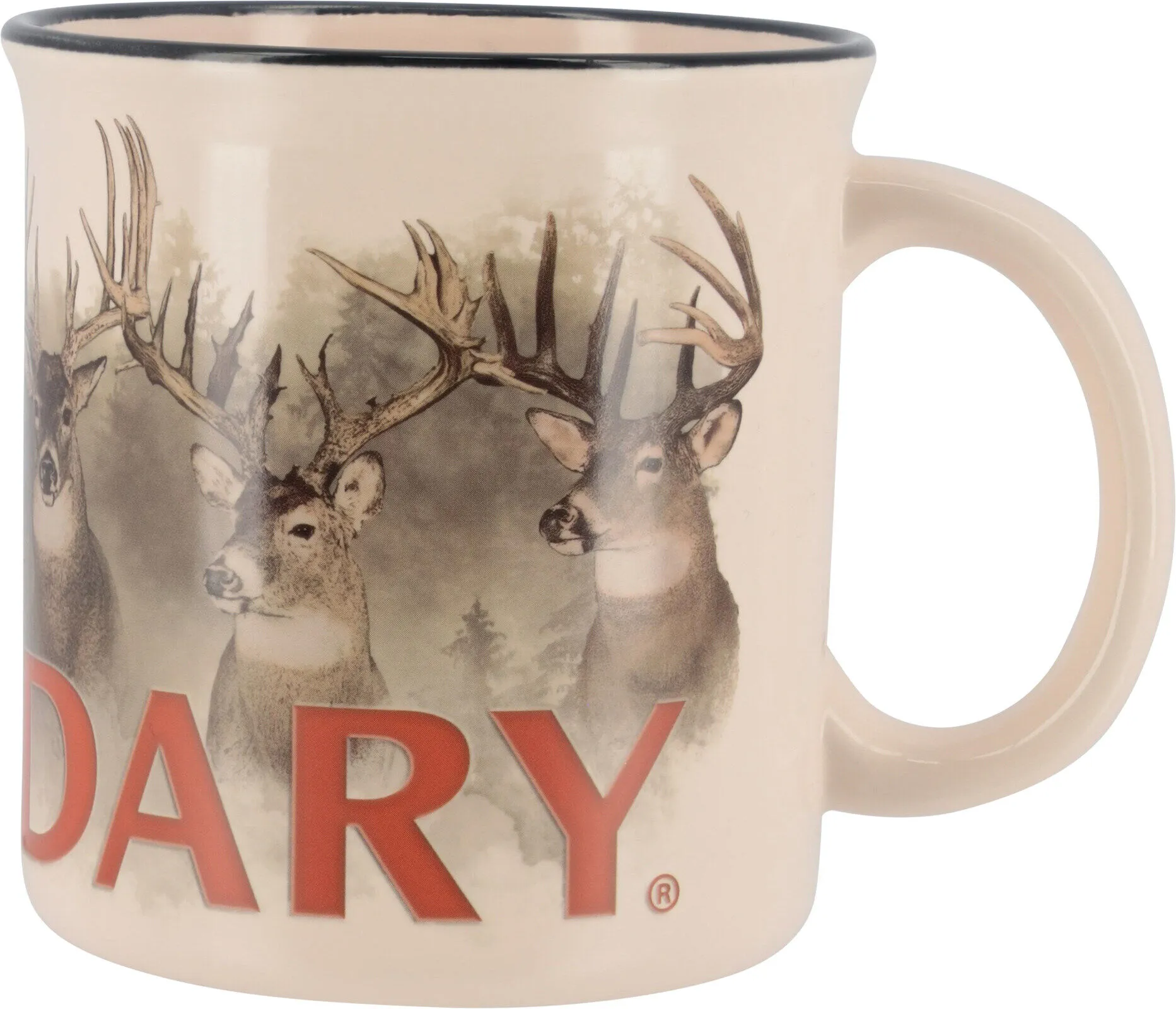 Antler Mug Holder With Two Piece Ceramic Mug Set