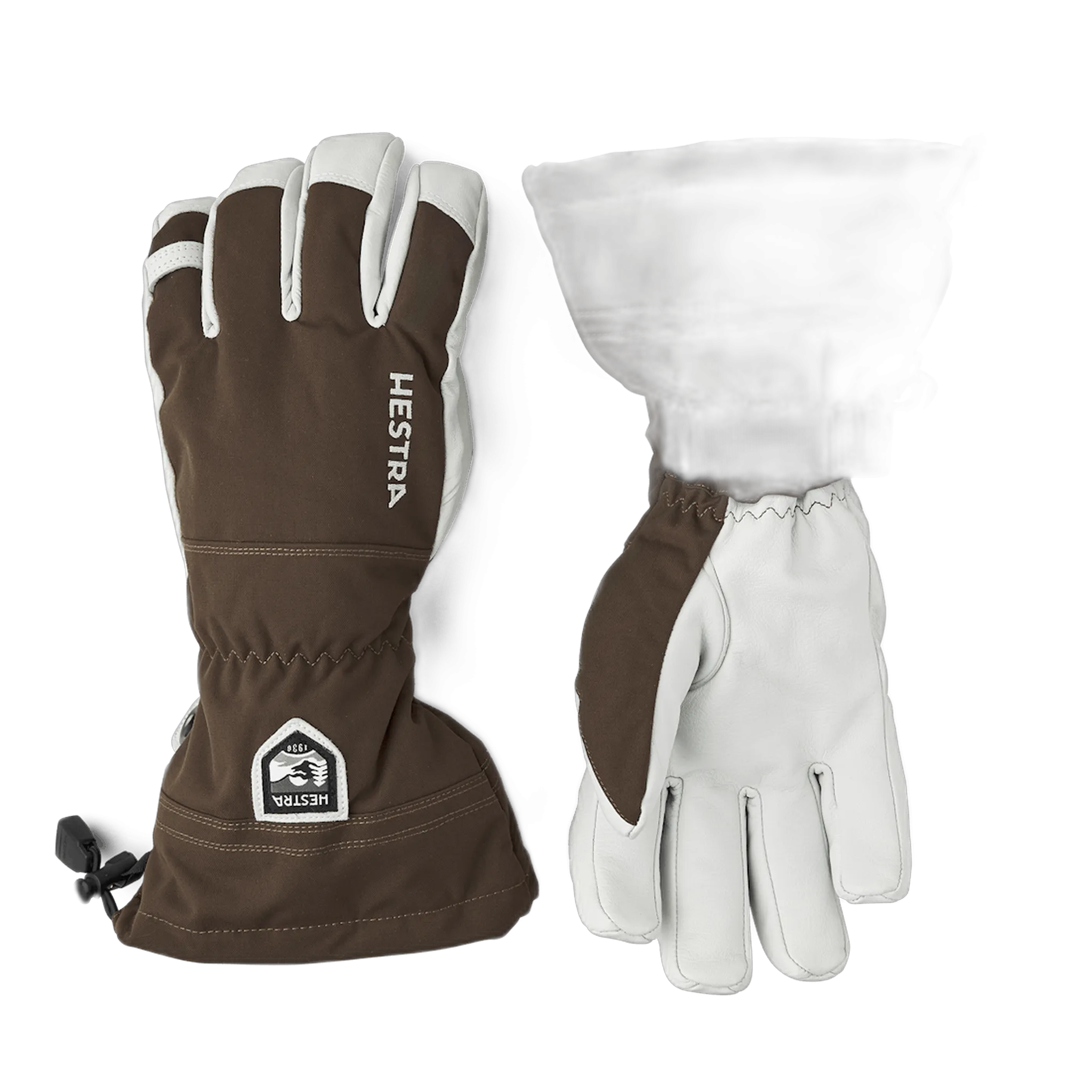 Army Leather Heli Ski - 5 Finger