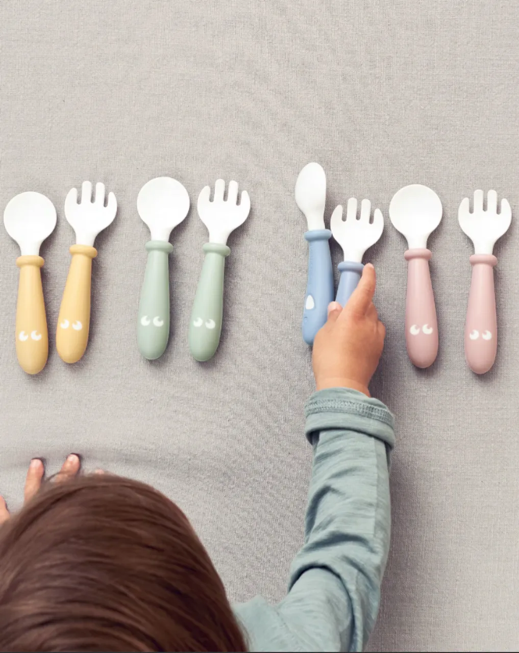 BABYBJORN BABY SPOON AND FORK 4 PACK NEW