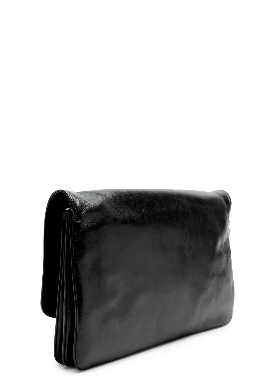 BALENCIAGA Soft Flap leather shoulder bag -                         -                     -                