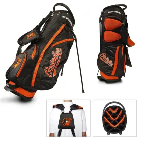 Baltimore Orioles Team Golf Fairway Lightweight 14-Way Top Golf Club Stand Bag