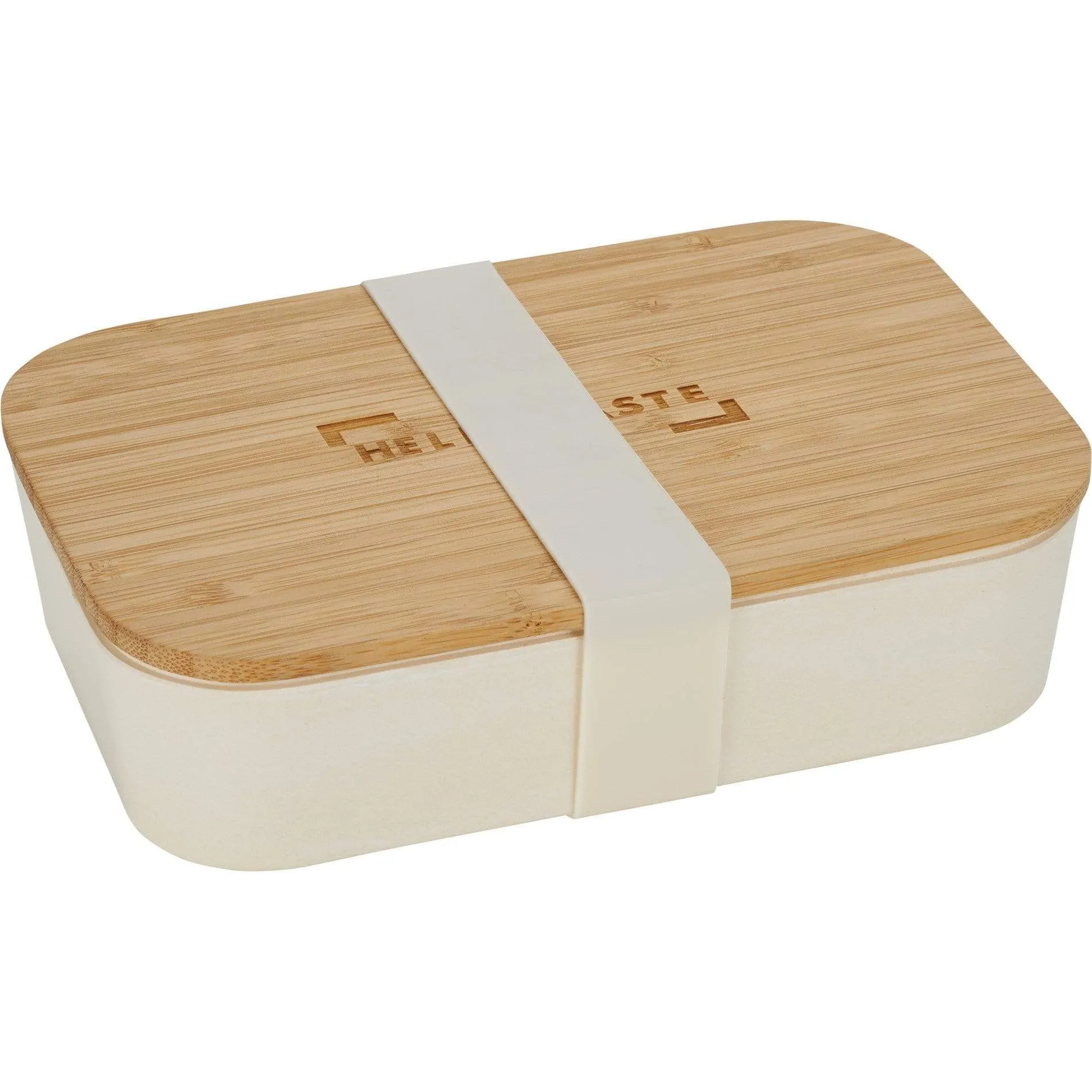 Bamboo Fiber Lunch Box with Cutting Board Lid