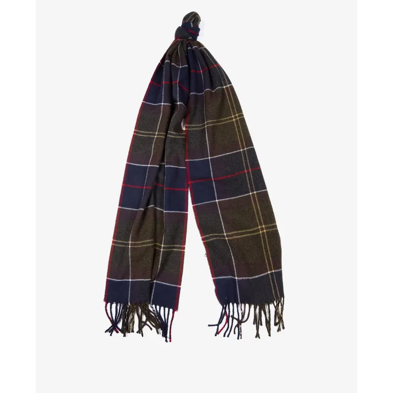 Barbour Galingale Tartan Scarf Green USC0300TN11