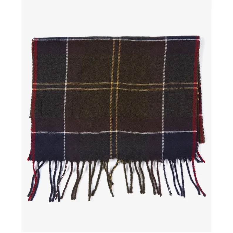 Barbour Galingale Tartan Scarf Green USC0300TN11