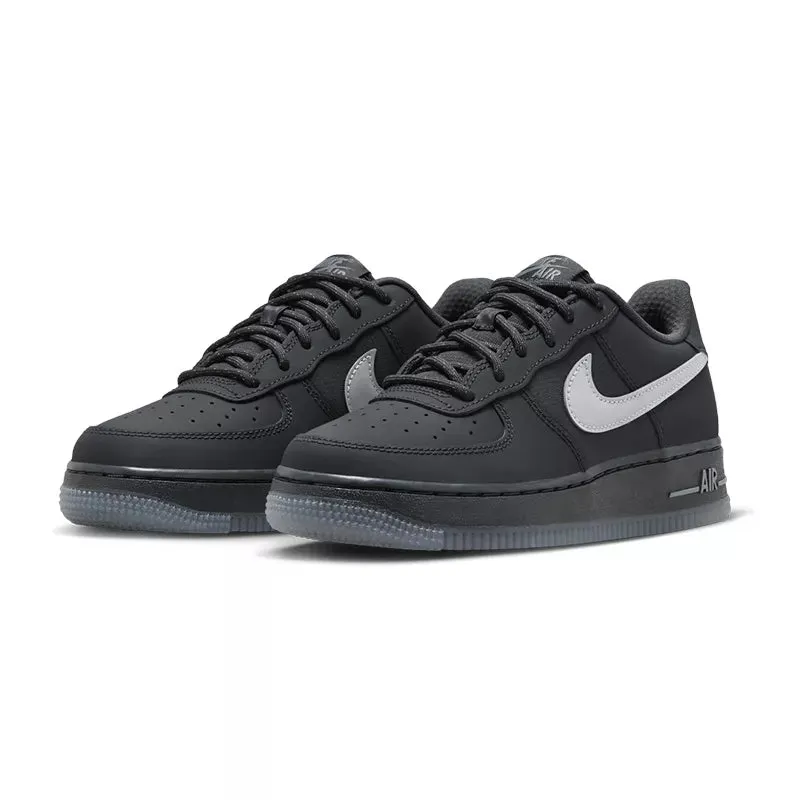 Baskets Junior Nike Air Force 1 Low - Noir Et Gris - Femme