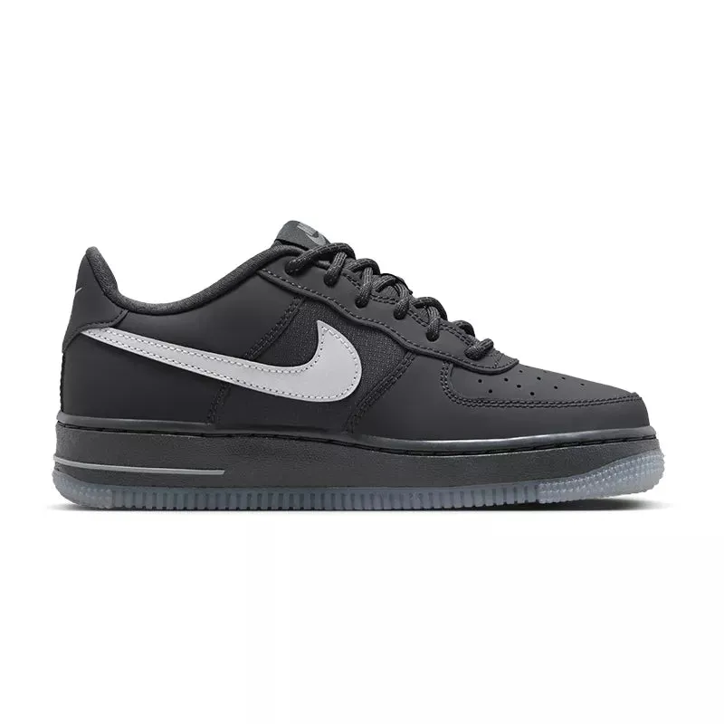 Baskets Junior Nike Air Force 1 Low - Noir Et Gris - Femme