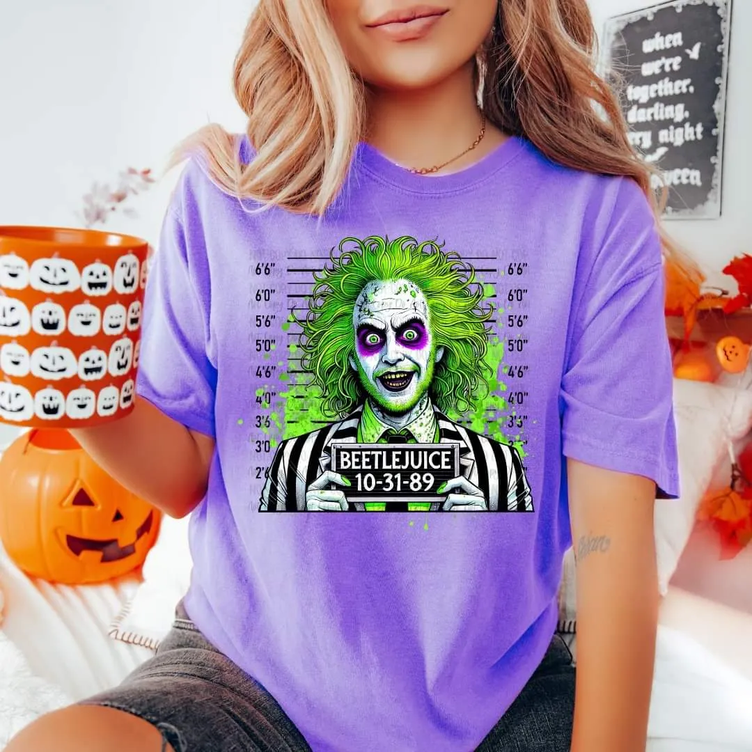 BeetleJuice Mug Shot Tee