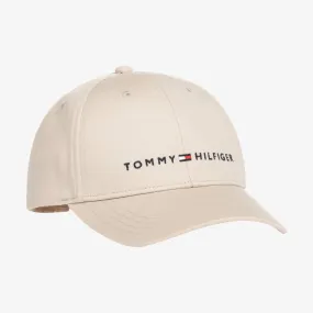 Beige Cotton Cap