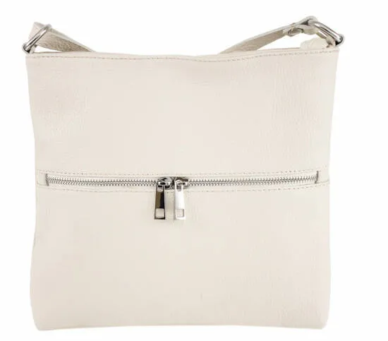 Beige josslyn leather cross-body bag