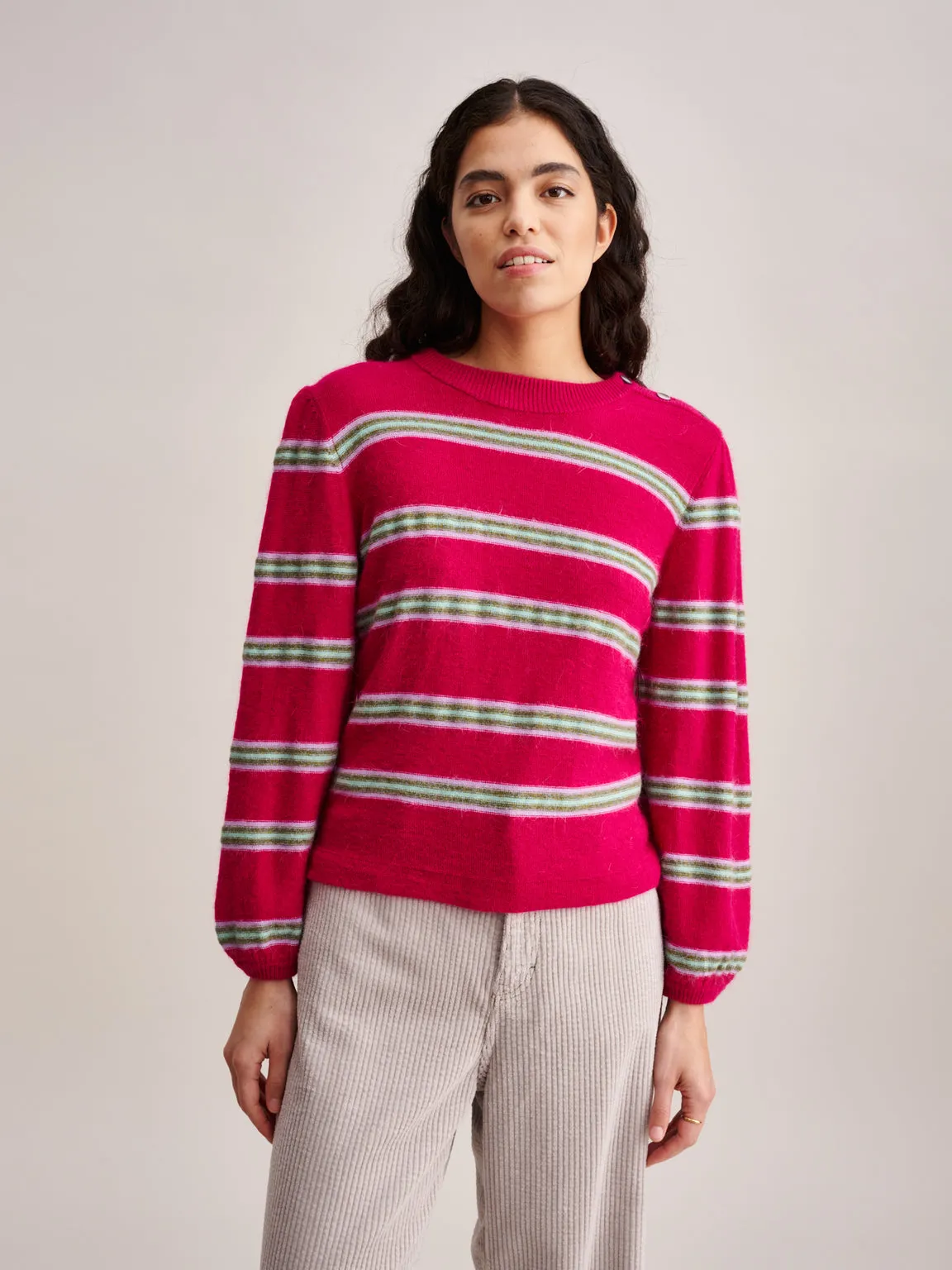     BELLEROSE     Pullover Diout K1468 Diout K1468s Stripe-A