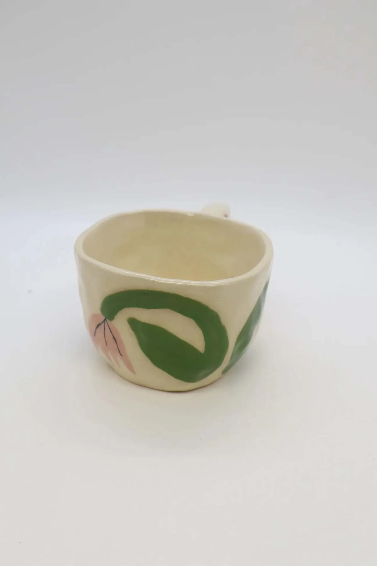 Bending Tulip Art Mug - Pink