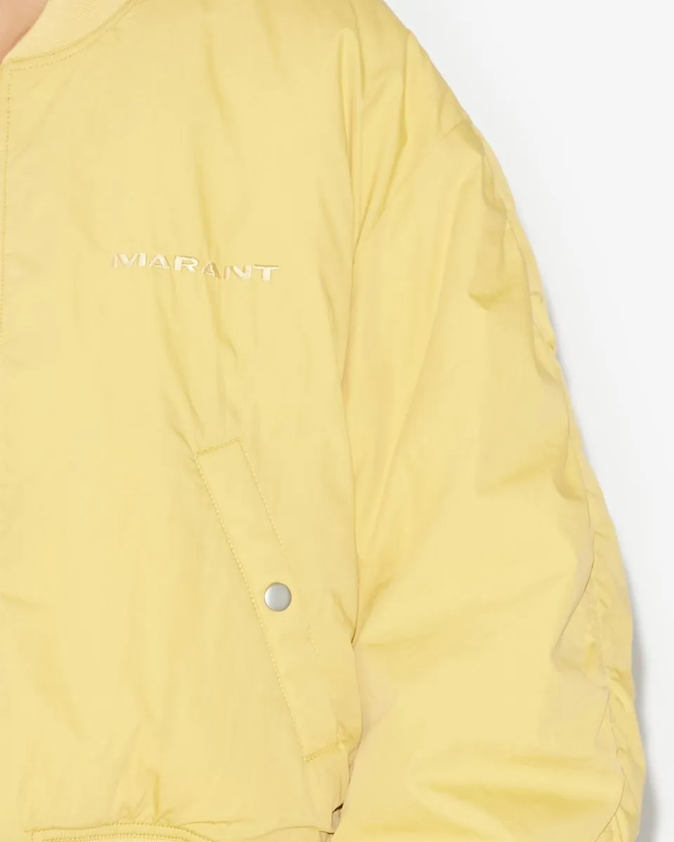 BESSIME BOMBER JACKET-YELLOW