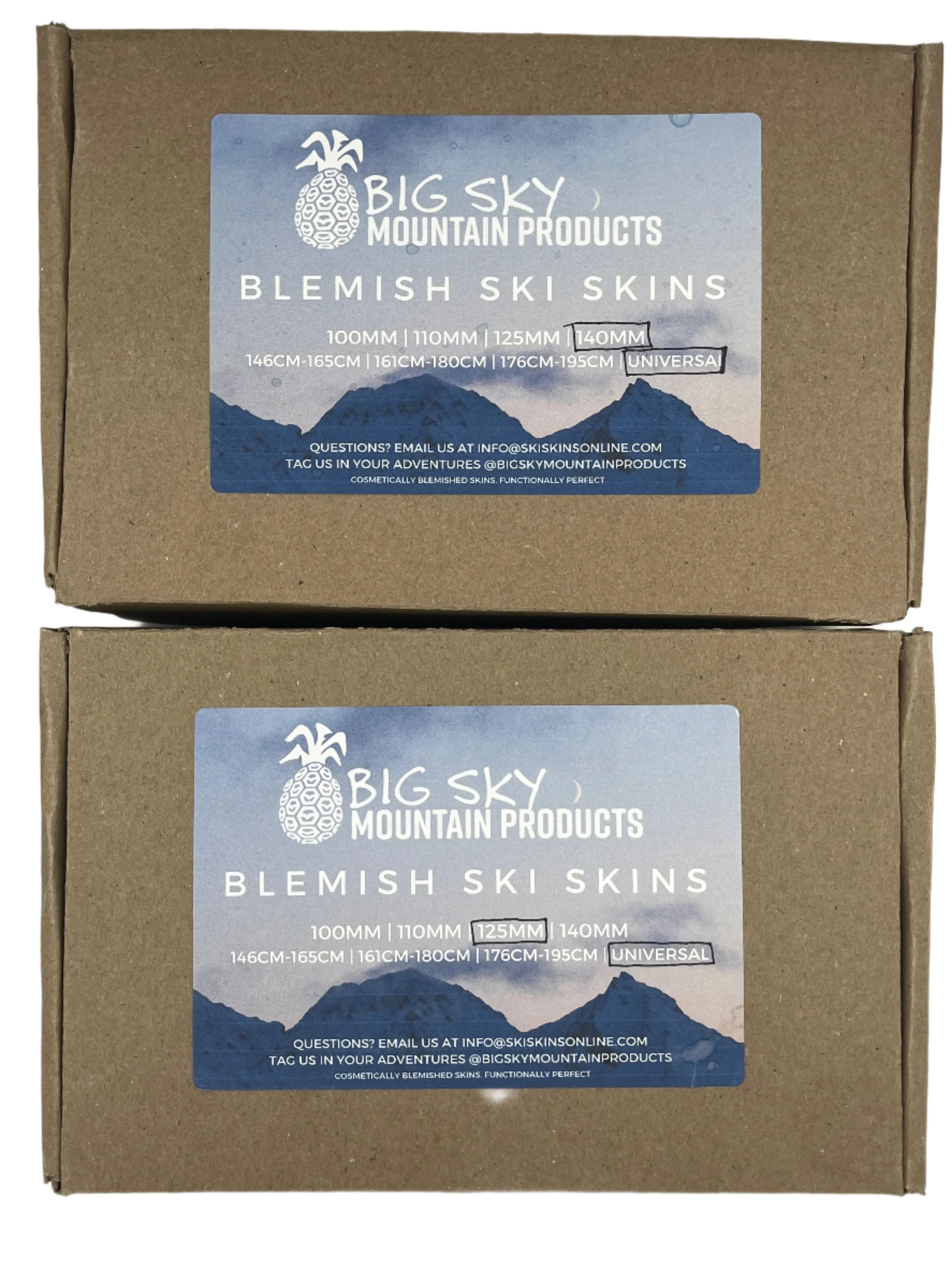 Big Sky Mountain Products Ski Skins