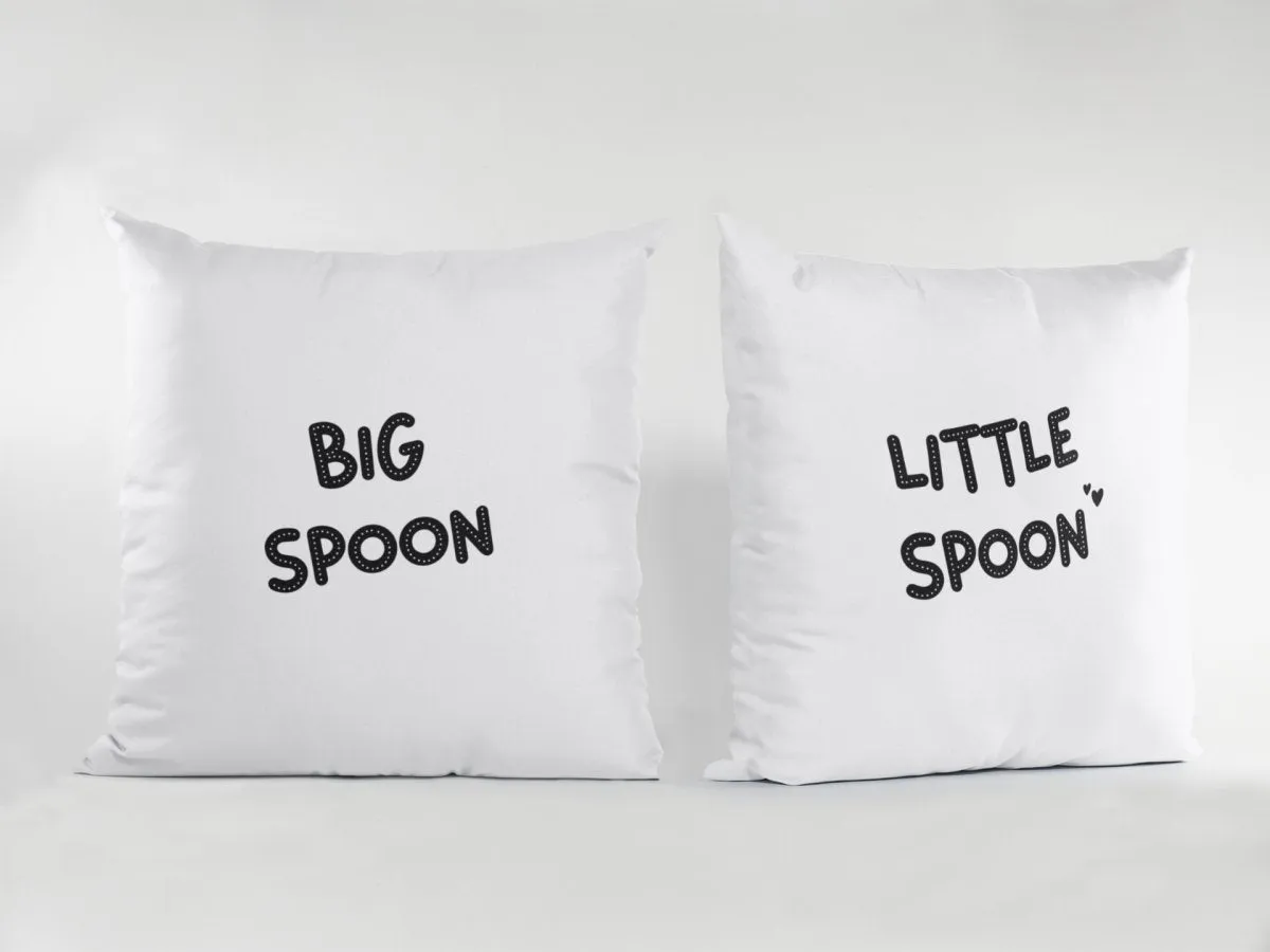 Big Spoon / Little Spoon Matching Pillow Cases