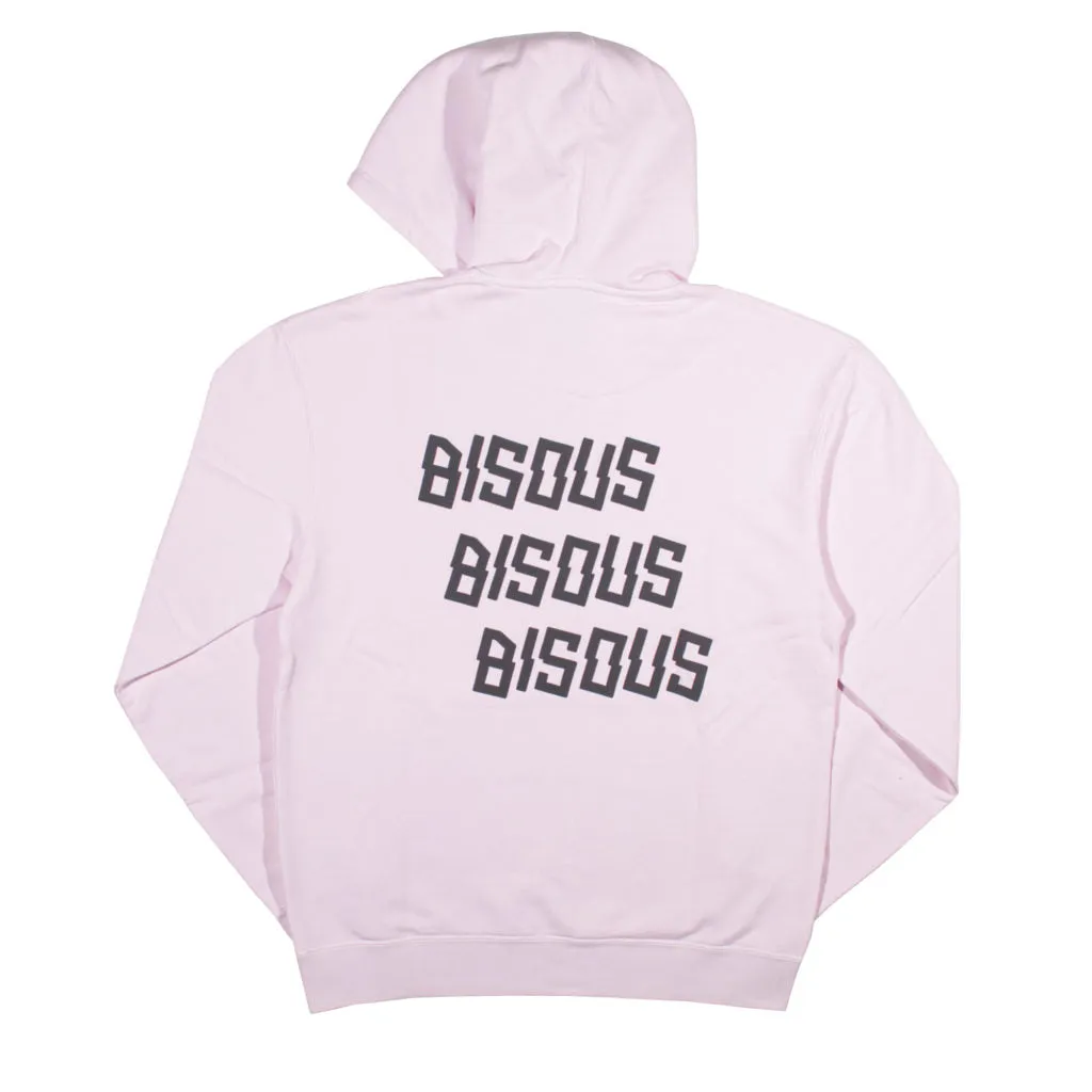 Bisous Skateboards - Bisous x3 Hoodie - Light Pink