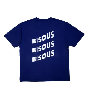 Bisous Skateboards - Sonics T-Shirt - Royal