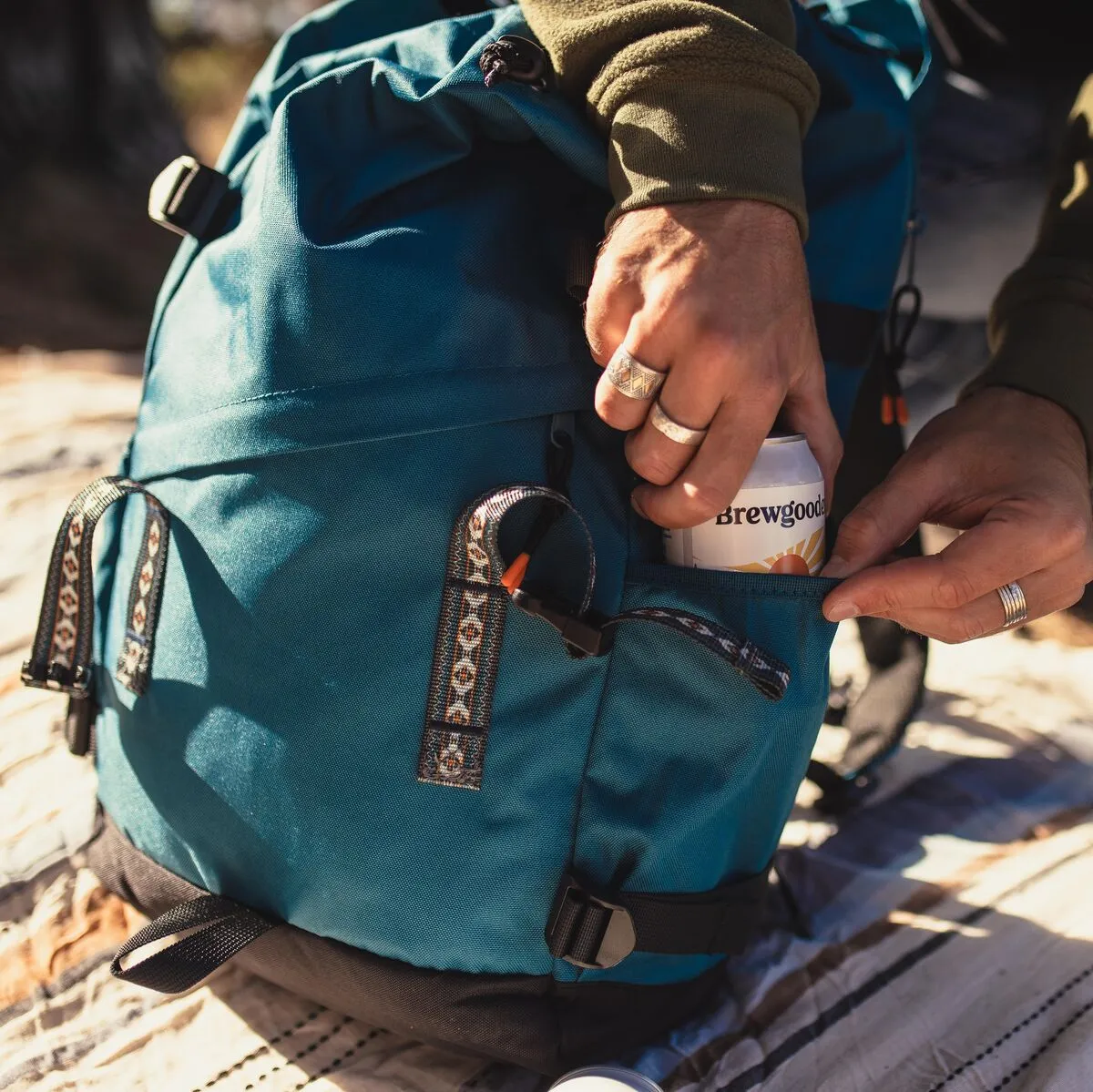 Boondocker Recycled 26L Backpack - Ash Blue