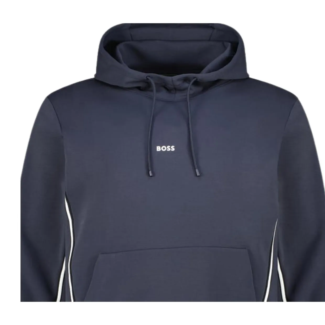 BOSS Soody 1 Contrast Tape Navy Hoodie