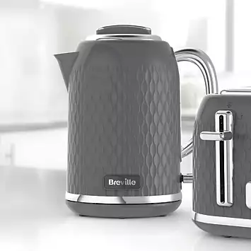 Breville Curve Collection Kettle - Grey & Chrome | Kaleidoscope