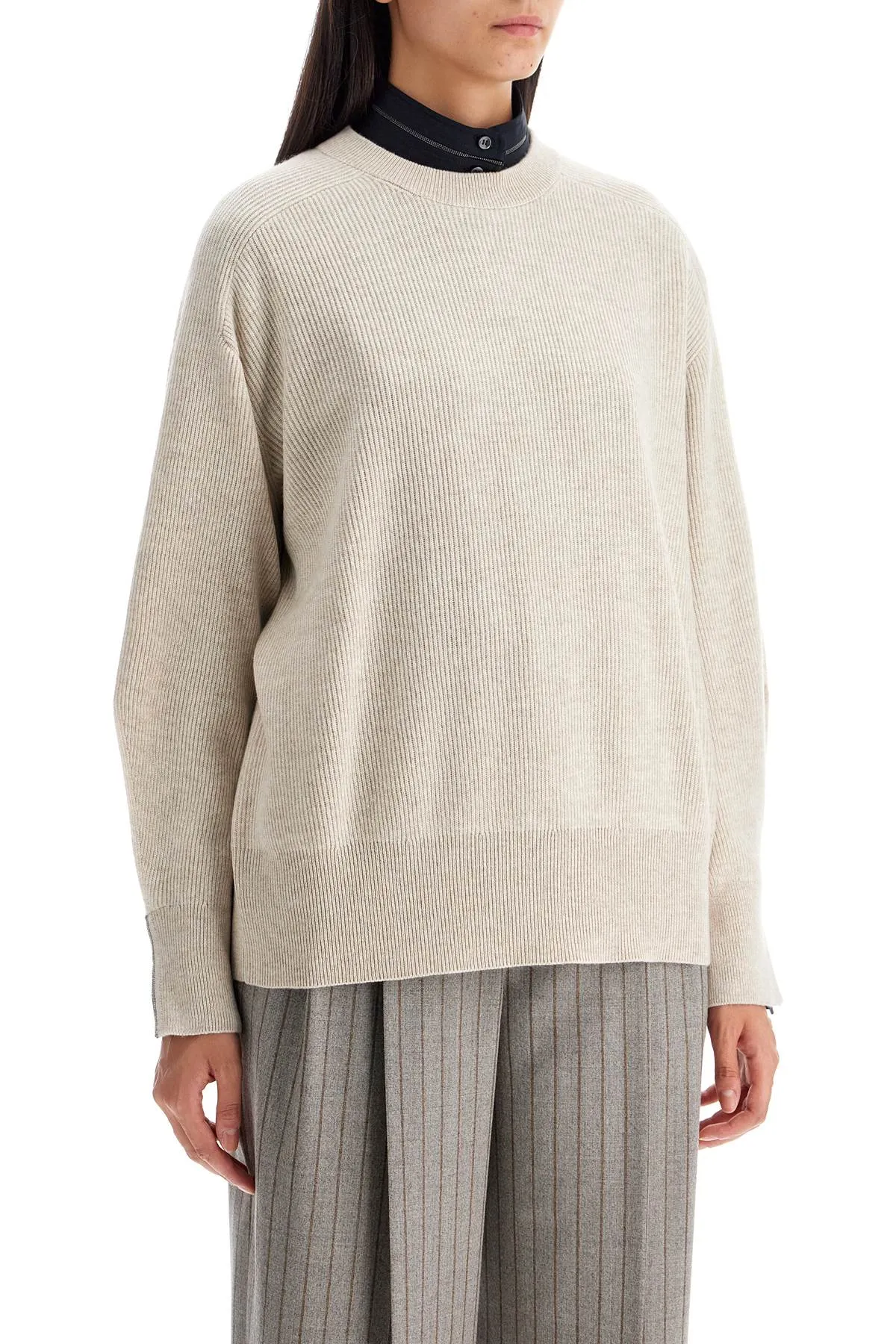 Brunello Cucinelli    Brunello Cucinelli Cashmere Boxy Pullover