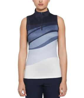 Callaway Gradient Wave Sleeveless Top