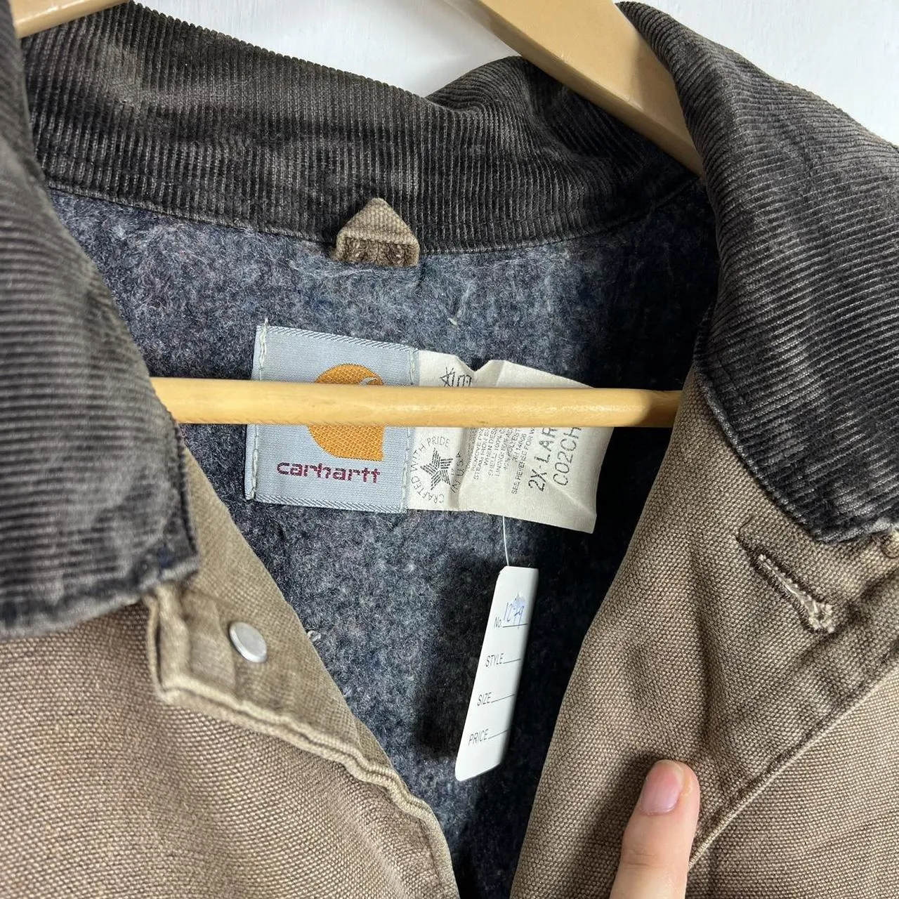 Carhartt chore jacket XXL