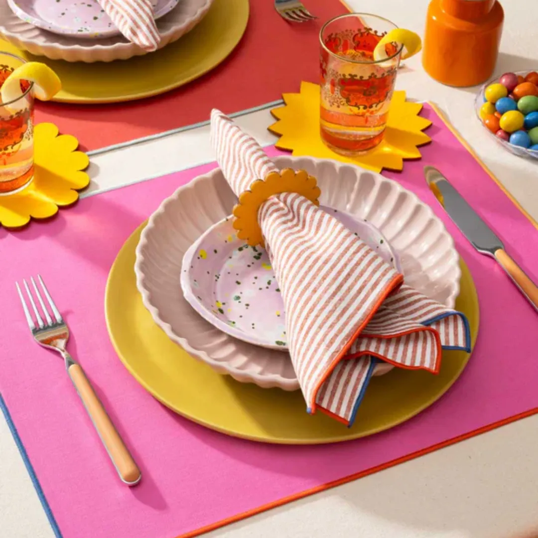 Carnival Stripe Napkins (Set of 4)