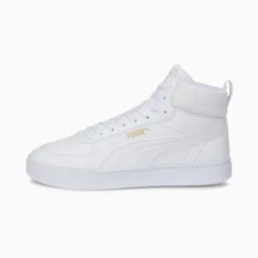 Caven Mid Boot Unisex Sneakers | Puma White-Puma White-Puma Team Gold-Gray Violet | PUMA Sustainable Fashion | PUMA 