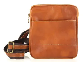 Cognac paolo leather bag