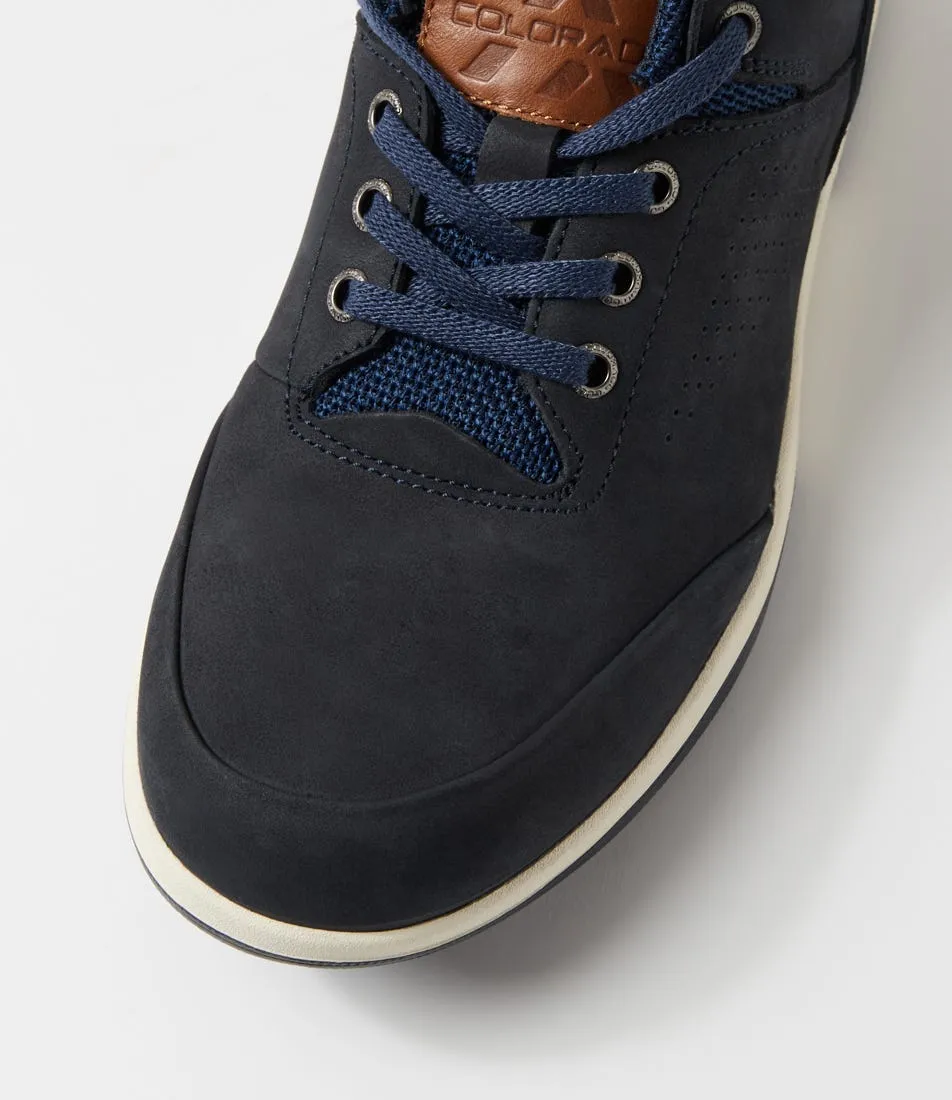 COLORADO Vader Navy Nubuck Sneakers