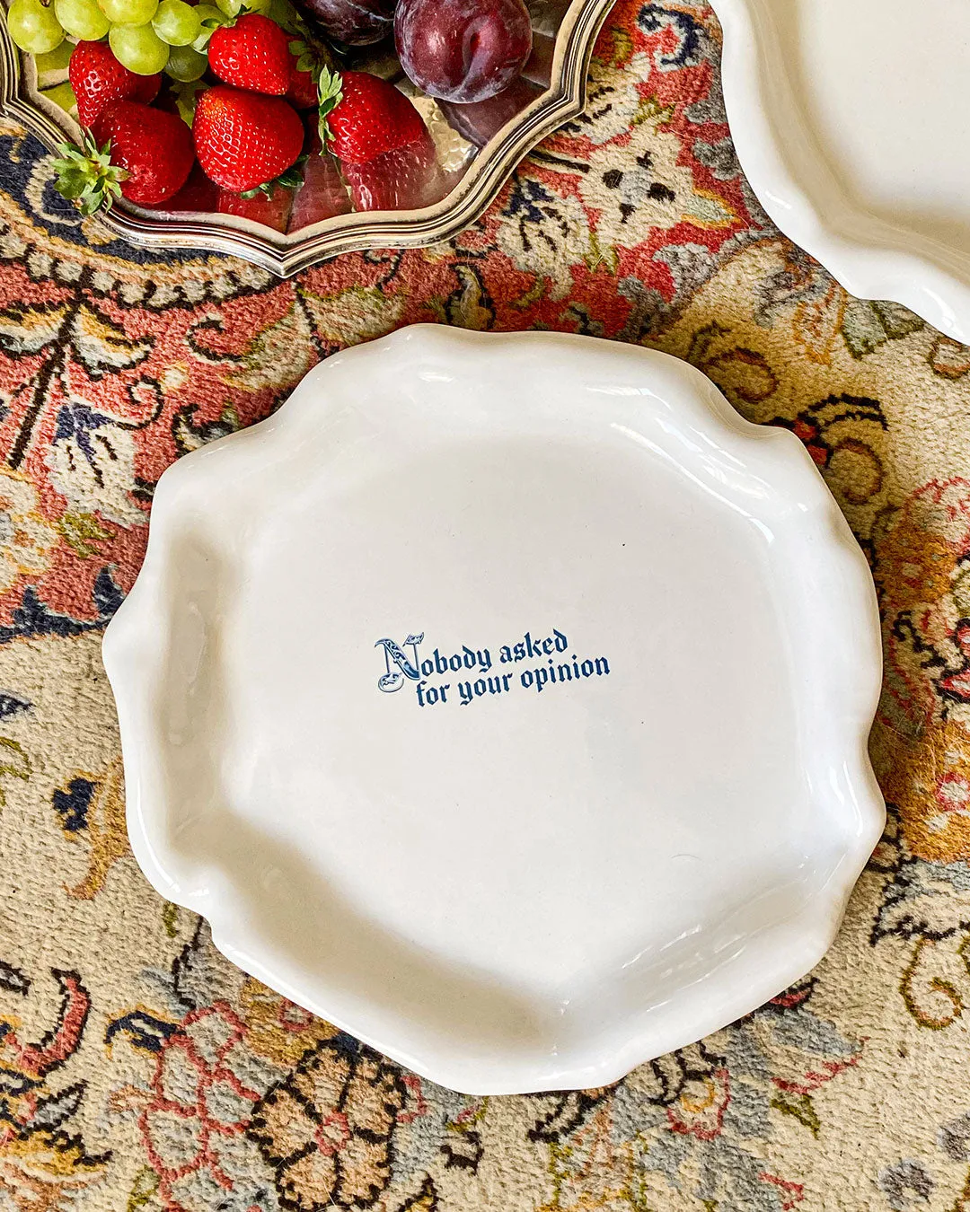 Custom Explicit Dinner Plate