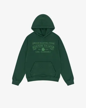 Denim Tears - Men's ADG Hoodie Green Print - (Green)