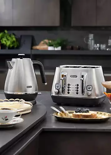 De’Longhi Distinta X Kettle - Stainless Steel | Kaleidoscope