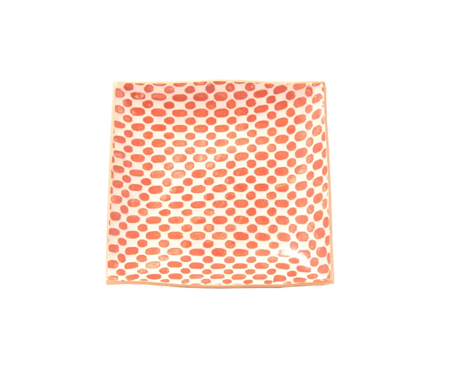 Dot Square Plate