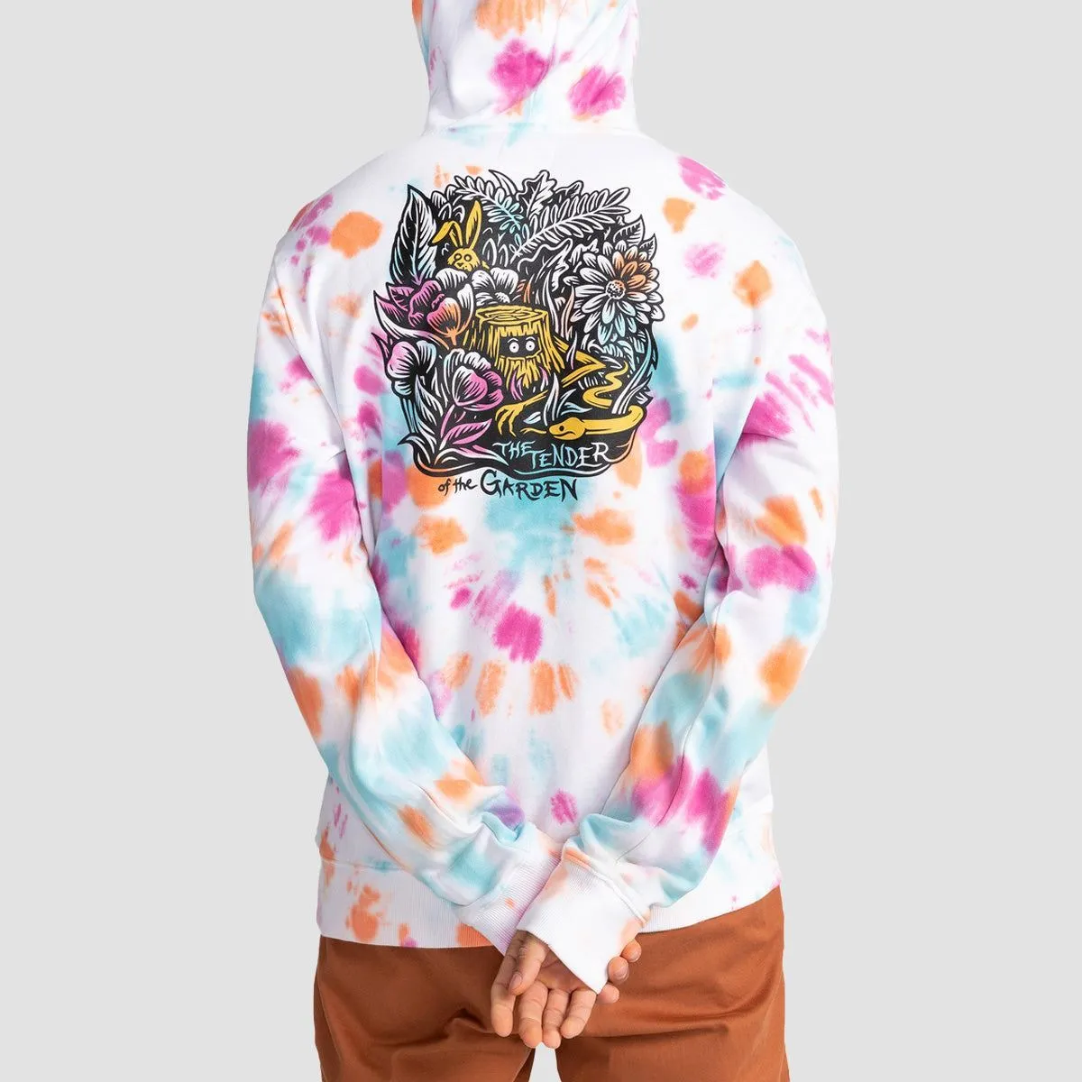 Element X Timber Covered TD Pullover Hoodie Festivalfuchsia