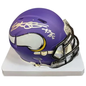 Everson Griffen Autographed Minnesota Vikings Speed Mini Helmet