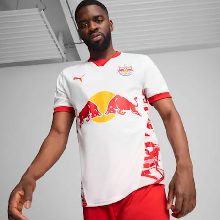 FC Red Bull Salzburg 24/25 Home Jersey Men | PUMA White-PUMA Red | PUMA SHOP ALL PUMA | PUMA 