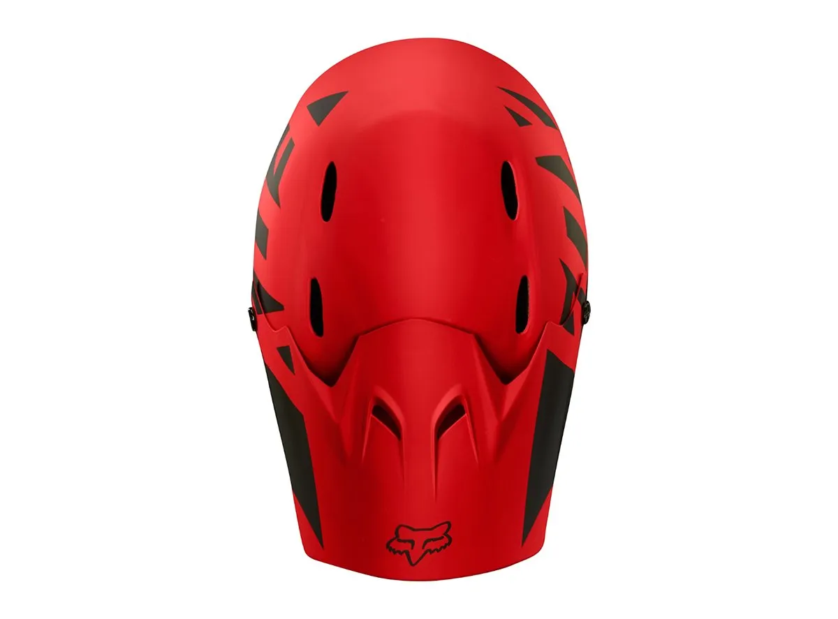 Fox Racing Rampage Landi Full Face Helmet - Bright Red