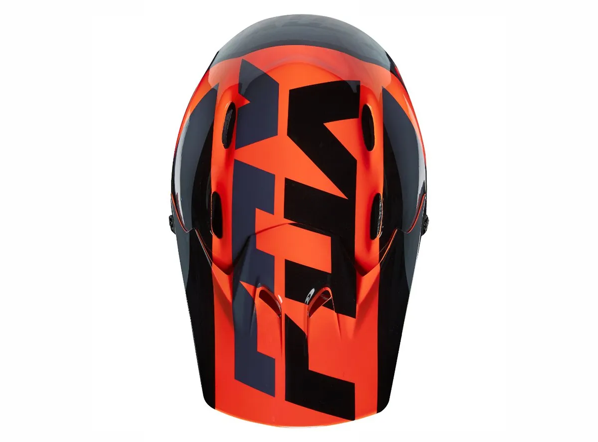 Fox Racing Rampage Mako Full Face Helmet - Orange