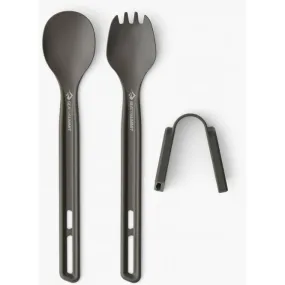 Frontier UL Cutlery Set - [2 Piece] Long Handle Spoon and Spork