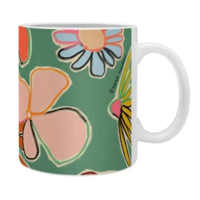 Garden Green Ceramic Mug