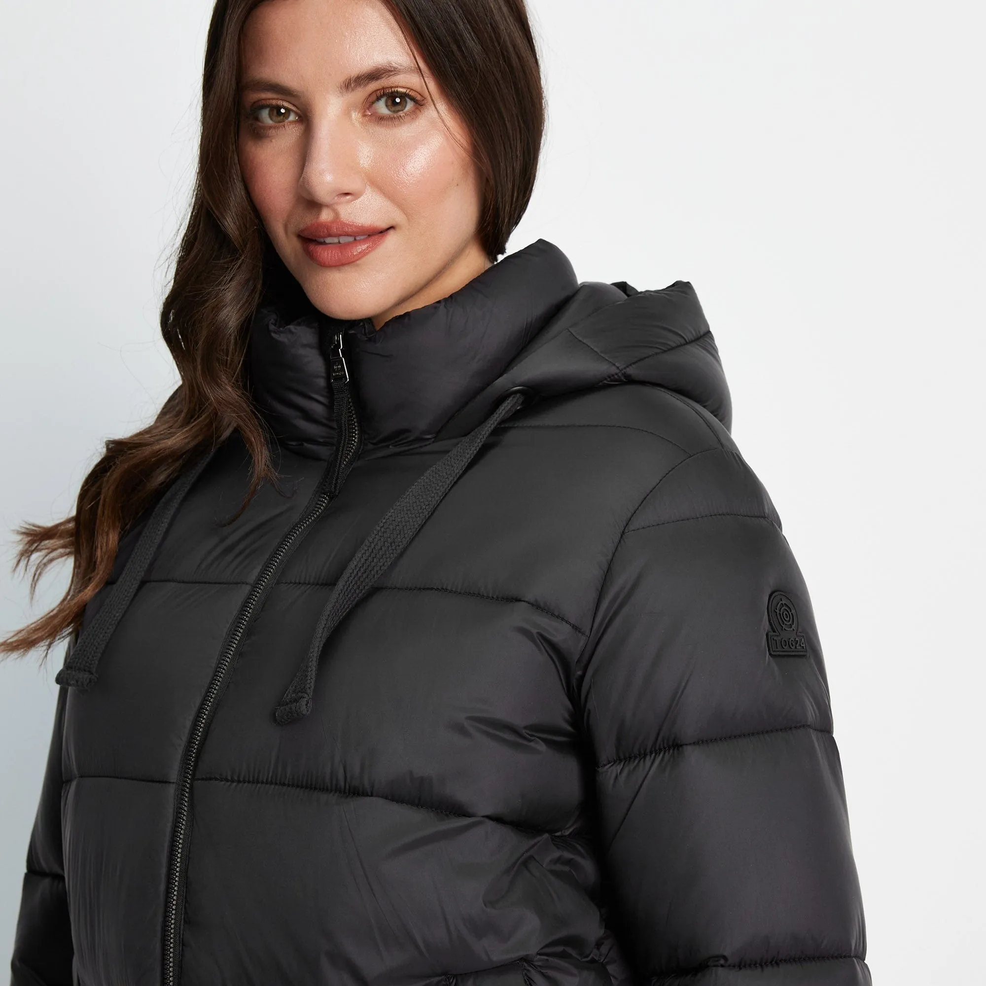 Gilly Womens Short Padded Jacket - Black