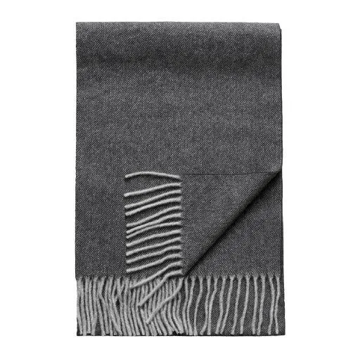 Grey Wool Scarf