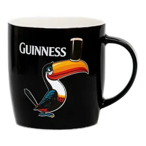 Guinness Black Mug with Standing Toucan