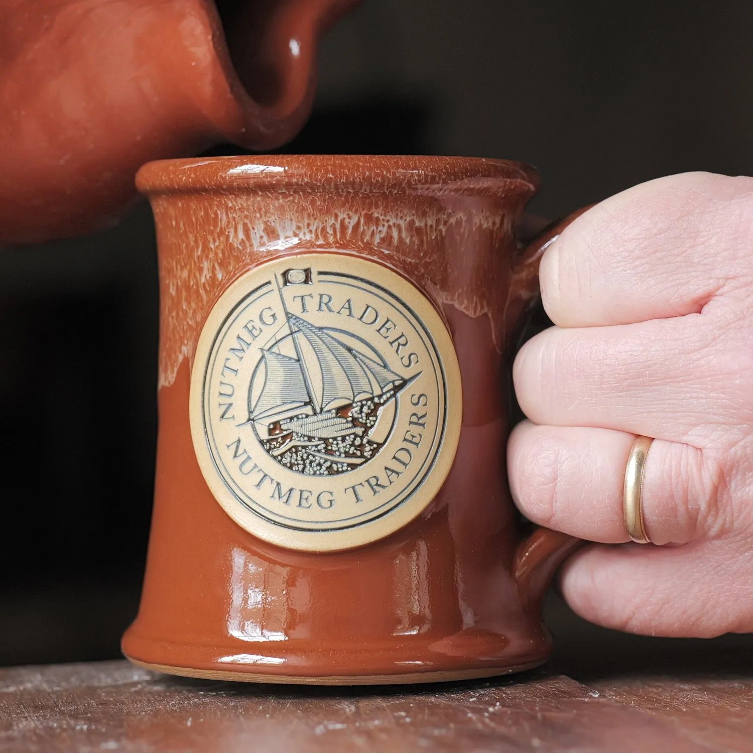 Handmade Nutmeg Tavern Mug